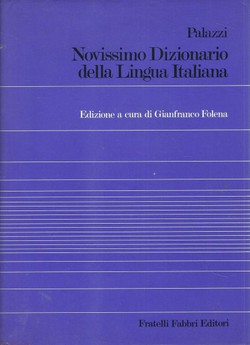 Novissimo dizionario della lingua Italiana
