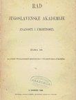 Rad JAZU. Knjiga 140. Razredi filologijsko-historijski i filosofijsko-juridički 52/1899