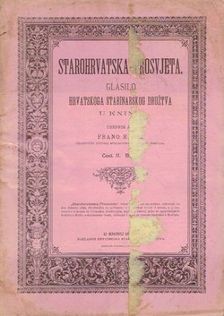 Starohrvatska prosvjeta II/2/1896