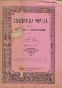 Starohrvatska prosvjeta IV/3-4/1898