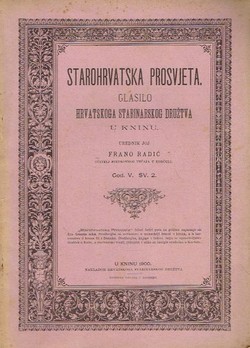 Starohrvatska prosvjeta V/2/1900