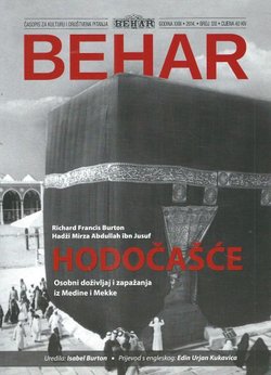 Behar. Časopis za kulturu i društvena pitanja XXIII/120/2014