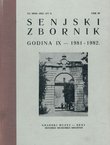 Senjski zbornik IX/1981-1982