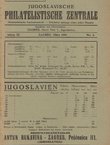 Jugoslavische filatelistische Zentrale III/3/1929