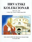 Hrvatski kolekcionar VIII/41/2003
