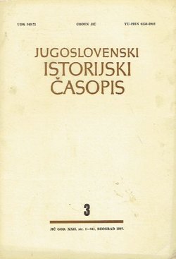 Jugoslovenski istorijski časopis XXII/3/1987