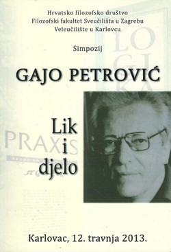 Simpozij Gajo Petrović. Lik i djelo