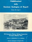 VIII European Marine Biology Symposium Sorrenzo (Naples) 1973