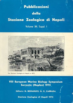 VIII European Marine Biology Symposium Sorrenzo (Naples) 1973