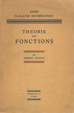 Theorie des fonctions