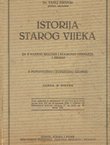 Istorija starog vijeka za II. razred realnih i klasičnih gimnazija i realki
