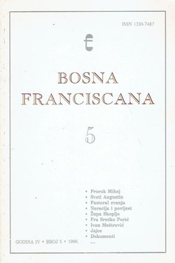 Bosna franciscana 5/1996