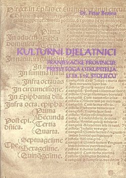 Kulturni djelatnici franjevačke Provincije Presvetoga Otkupitelja u 18. i 19. stoljeću