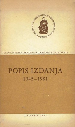 Popis izdanja JAZU 1945-1981