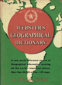 Webster's Geographical Dictionary