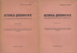 Istorija diplomatije od Francuske revolucije do II svetskog rata I-II