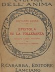 Epistola su la tolleranza