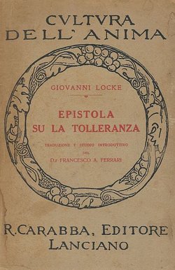 Epistola su la tolleranza