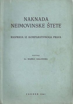Naknada neimovinske štete. Rasprava iz komparativnog prava