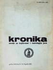 Kronika Zavoda za književnost i teatrologiju XII/34-35/1986 (Janko Polić Kamov)