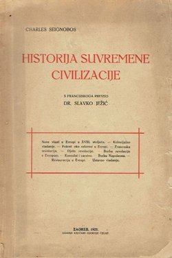 Historija suvremene civilizacije