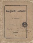 Gradjanski sudovnik od 16. veljače 1853.