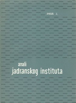Anali Jadranskog instituta II/1958