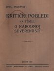 Kritički pogledi na teoriju o narodnoj suverenosti