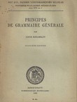 Principes de grammaire generale (2.ed.)