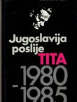 Jugoslavija poslije Tita (1980-1985)