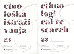 Etnološka istraživanja / Ethnological Research 23/2018