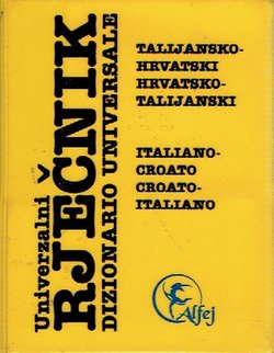 Univerzalni rječnik talijansko-hrvatski, hrvatsko-talijanski