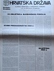 Hrvatska država. Glasilo HNO 252/XXIII/1976