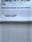 Hrvatska država. Glasilo HNO 261/XXIV/1977