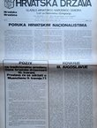 Hrvatska država. Glasilo HNO 262/XXIV/1977