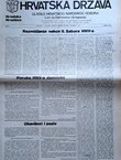 Hrvatska država. Glasilo HNO 269/XXIV/1977