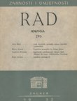 Rad JAZU. Knjiga 295. Odjel za filologiju 5/1953