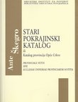 Stari pokrajinski katalog ili Katalog provincija Opće Crkve