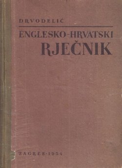 Englesko-hrvatski rječnik