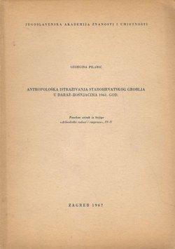 Antropološka istraživanja starohrvatskog groblja u Daraž-Bošnjacima 1961. god.