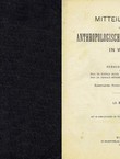 Mitteilungen der anthropologischen Gesellschaft in Wien LII/1922