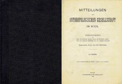 Mitteilungen der anthropologischen Gesellschaft in Wien LII/1922