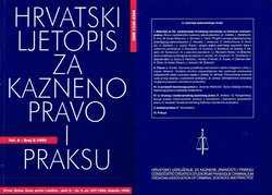 Hrvatski ljetopis za kazneno pravo 6/2/1999