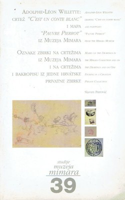 Crtež "C'est und conte blanc" i mapa "Pauvre Pierrot" iz muzeja Mimara