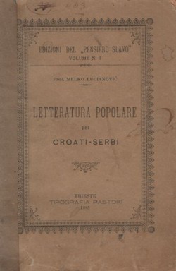 Letteratura popolare dei Croati-Serbi
