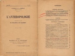 L'anthropologie XLI/1-2/1931