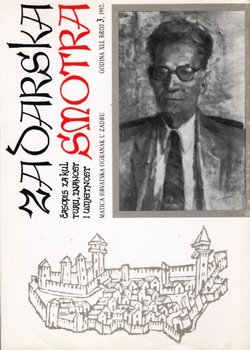 Zadarska smotra XLI/3/1992 (posvećeno Blažu Jurišiću)