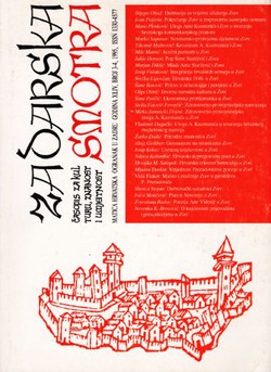 Zadarska smotra XLIV/3-4/1995