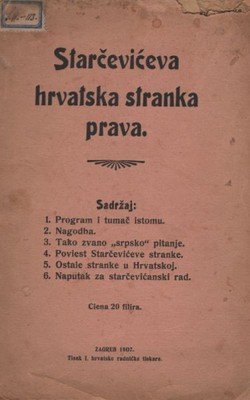 Starčevićeva hrvatska stranka prava