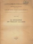 La geographie des terrains calcaires